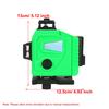 12 Line/16 Line 360° 4D Green Light Laser Level Digital Self Leveling 6000mAh 360° Rotary Measure