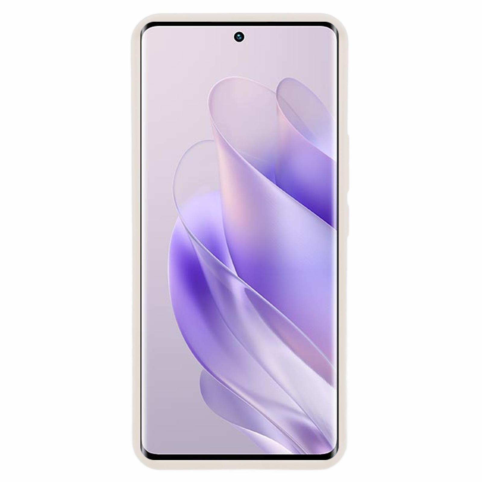 

For Infinix Zero 30 5G Cover Thickened Shockproof TPU Cell Phone Case Beige