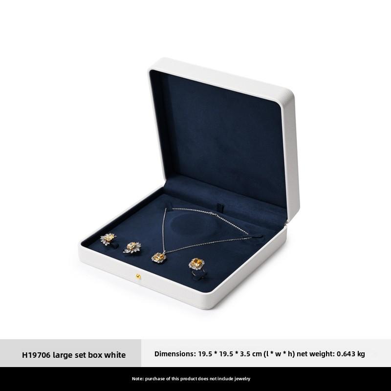 Luxury Ring Box, Premium Jewelry Case, Packaging & Gift Box for Earrings, Necklace, Bracelet & Bangle