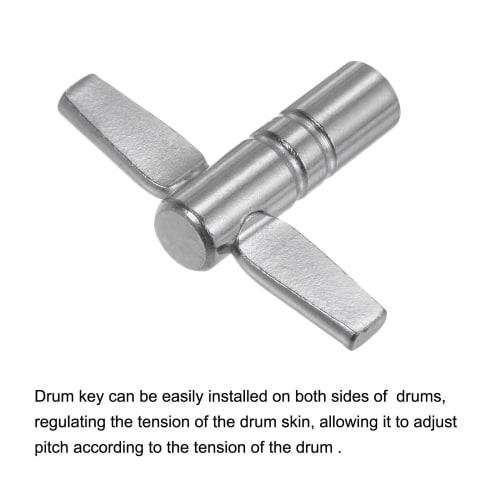 uxcell Drum Tuning Keys, Quick Release T-Shaped Drum Keys, Replacement for Drum Instruments, 3 Pieces