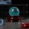 Retro Desktop Ornament Home Decoration Miniature Display Stand Crystal Ball Base Wood Holder Statue Pedestal