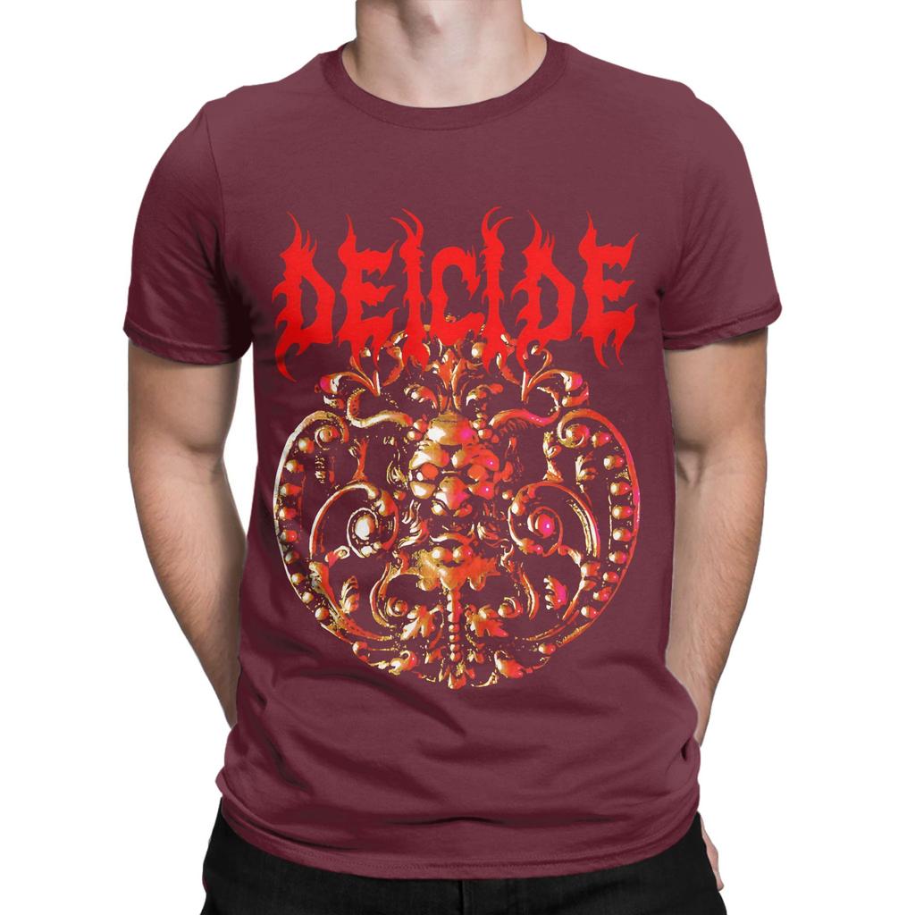 Deicide Classic Debut Funny Graphic 100 Cotton Tshirt Deicide Tops Tees For Unisex