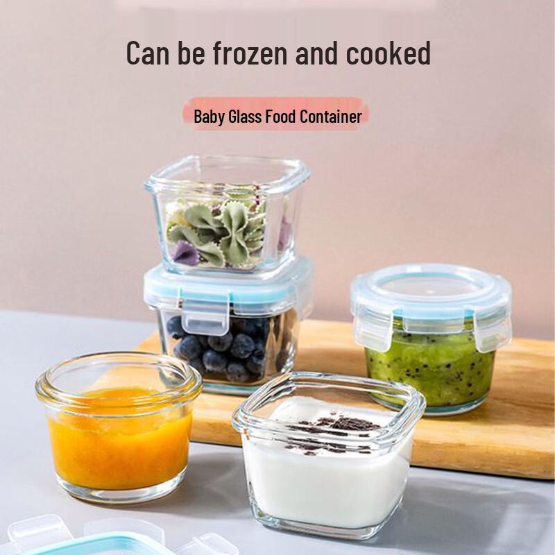 Ru Han High Borosilicate Glass Food Storage Container Set