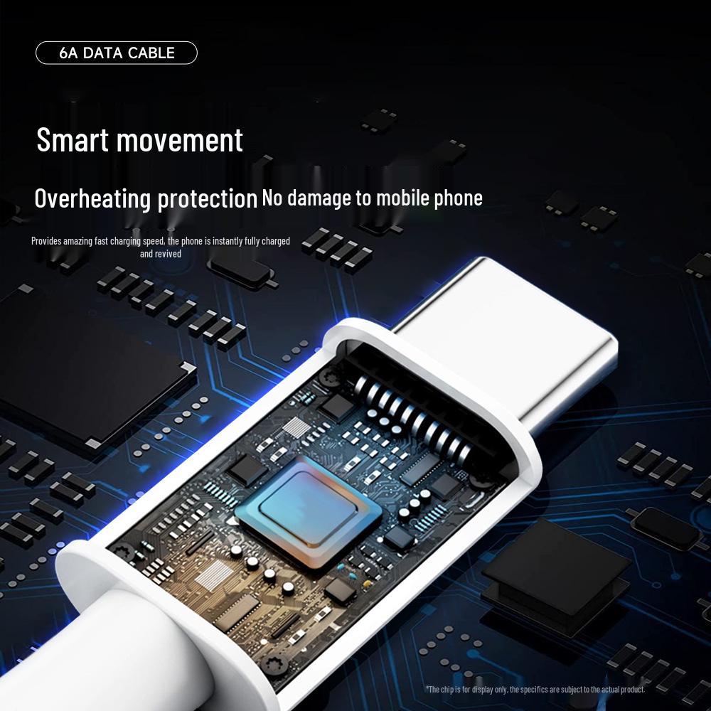 Type-C 6A Fast Charging Cable for Android & Huawei - Cross-Border Hot Sale Gift