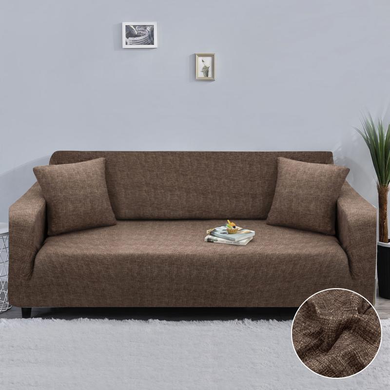 Texture Pattern Sofa Covers For Living Room All-Inclusive Elastic Chair Couch Corner Sectional Sofa Cover Furniture Slipcover