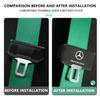 ECLD4 Car Seat Belt Anti Scratch Buckle Protector Cover Accessories For Mercedes Benz W211 W124 W176 W177 C180 C200 C260 C300 GLC CLE