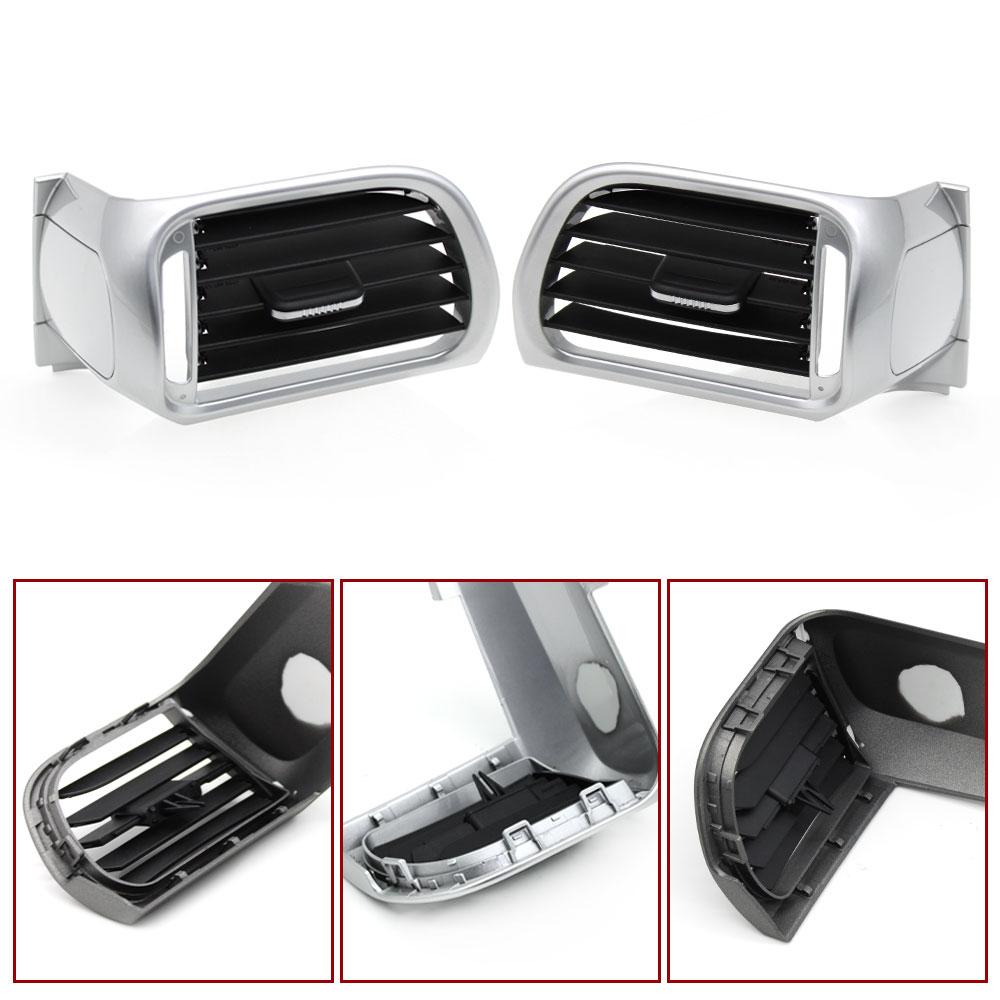 Front Air Conditioner Left Right Central AC Vent Grille Oulet Cover Panel For Porsche 911 Carrera Targa GT2 GT3 997 2004-2012