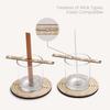 Universal Candle Wick Centering Tool For Candle Making - Centers Wick In 1 Second, Wick Holder Works With Most Candle Jars And Refill Sizes