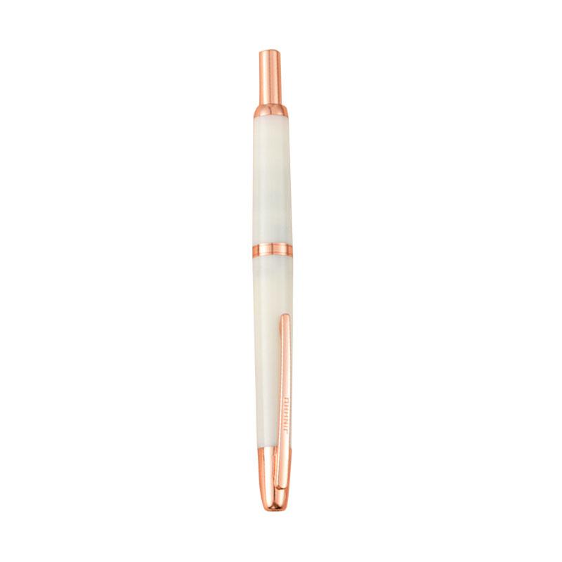 JINHAO 20 Retractable Press Fountain Pen EF F Nib Limited Green Red Gold Color Clip Design Ink Pen for Writing School Office