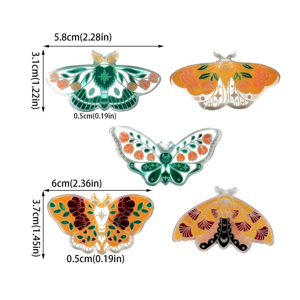 Crystal Epoxy Resin Mold Butterfly Shape Earrings Pendants Casting Mold Silicone Mould DIY Crafts Jewelry Making Tools