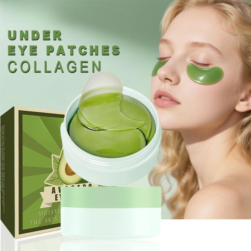 Aloe Vera + Collagen Eye Serum Cream Under Eye Patches - & Firming Eye Mask for Dark Circles, Puffiness, and Fine Lines,  Skincare