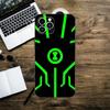 B-BenS Cartoon 10 Phone Case For iPhone 16,15,14,13,12,11,XS,XR,X,8,7,Pro,Max,Plus,mini Silicone Black Cover