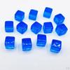 10mm Blank Multicolor Acrylic Cubes Math Teaching Supplies D6 S Set for Board Games diy/Office 100