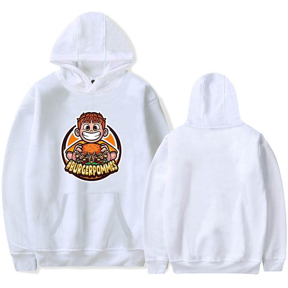 6 Farben Mode Burgerpommes ICrimax Print Kleidung Streetwear Frauen Männer Hoodies Sweatshirt Mode Mit Kapuze Langarm Pullover Tops
