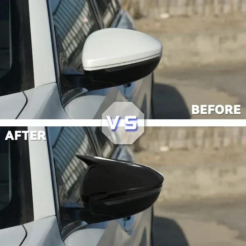 For Peugeot 208 - Peugeot 308 2014- 508 2008 Car Replacement Rearview Side Mirror Cover Wing Cap Exterior Case Trim