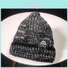Fashionable Unisex Knitting Cap Hat With Embroidery Label For Hip-hop Enthusiasts