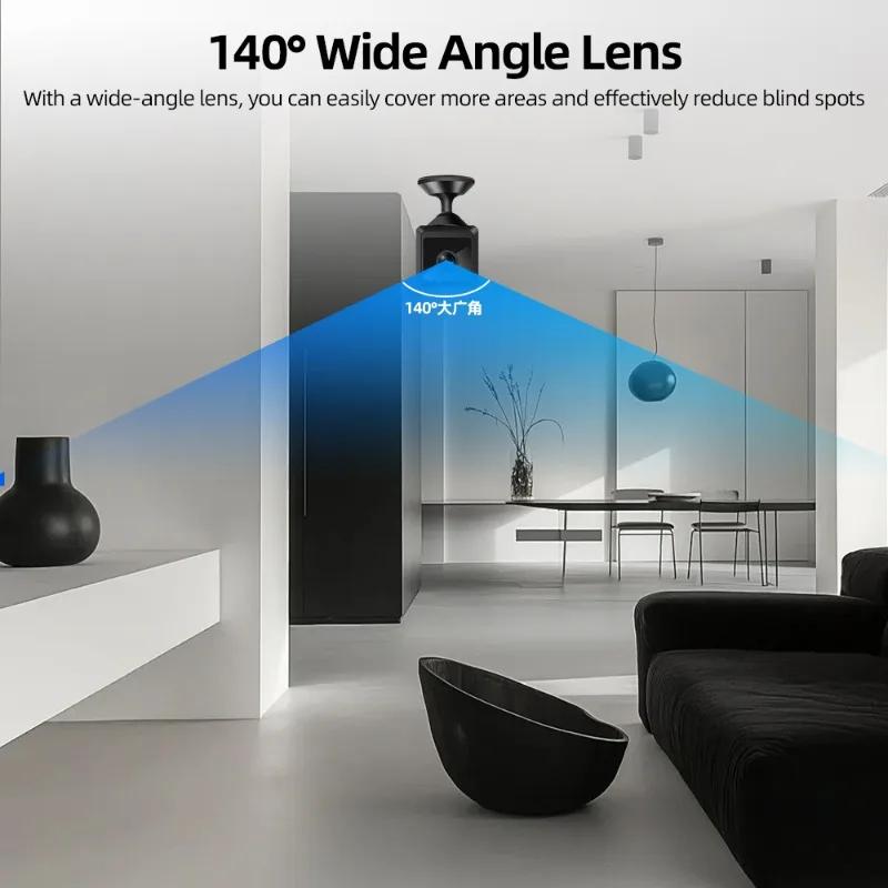 HD 1080P Mini Wireless Surveillance Camera WiFi Monitoring Security Protection Remote Smart Home 2025 Square Camera