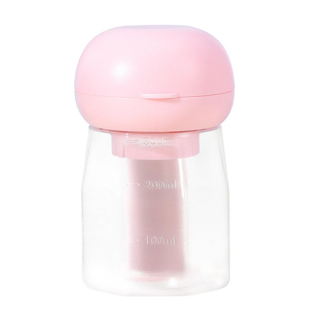 

Heat-Resistant Outdoor Pet Water Cup Food Grade Drinking Bowls with Poop Bag Travel-friendly Pink 300ml