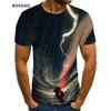 Men's Motorcycle Cool Racing Driver T-Shirts Summer Short Sleeve 3D Print Moto & Biker Street Style Male Tees 6XL Plus Size Tops