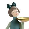 Sculpture Holding Storage Statue Desktop Decor for