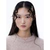 Baby Ribbon Choker Necklace_Pink Gold