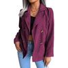 Women S Casual Corduroy Blazer Coat For Daily Wear