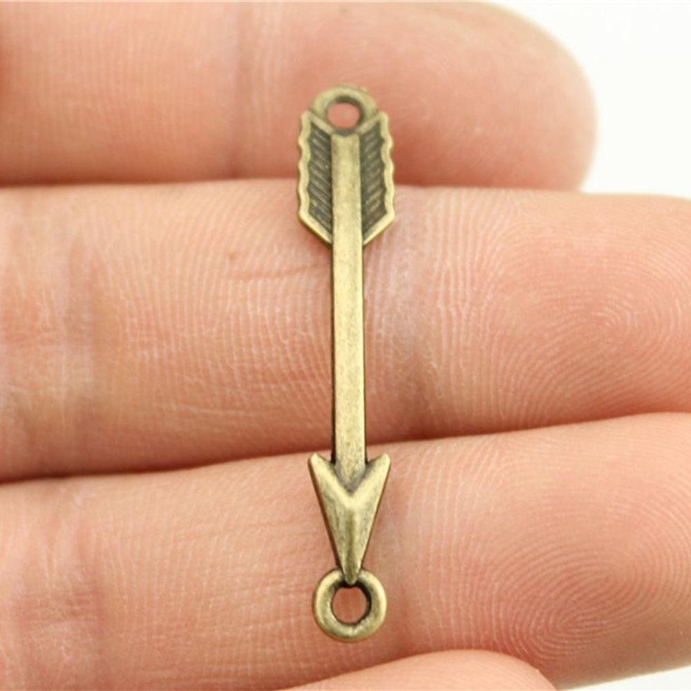 20pcs Connector Charms For Jewelry Making DIY Handmade Craft Necklace Bracelet Earring Making Vintage Antique Bronze Color