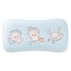 MORIPiLO Ishiyowachan Memory Foam Pillow 20x40cm, Reversible Relax Cushion Blue