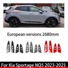 Für Kia Sportage NQ5 -2025 an Version Car Tuning 4 STK Fensterknopf-Abdeckung Zierleiste Innenraum Zubehör LHD/RHD
