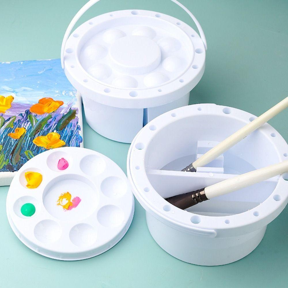 Handheld Brush Washer Bucket Multifunctional Brush Cleaning Tool  Makeup Brushes