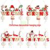 2027 Wooden Christmas Ornaments: Creative Santa Claus & Snowman Pendants for Trees