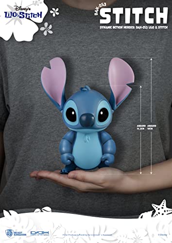 Dynamic Action Heroes Lilo & Stitch Stitch #053 Non-Scale Figure Blue