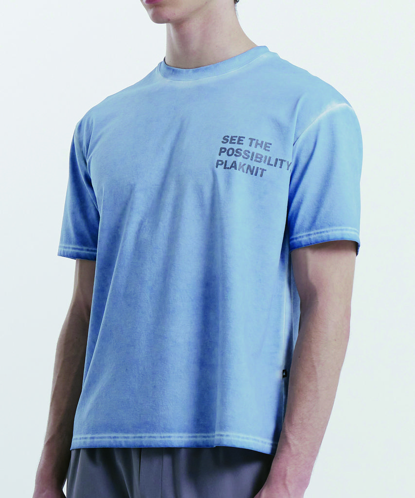 Peullaeniteu [2Pack] Quick-Dry Pigment Semi-Overfit Short Sleeve T-Shirt (Type A)
