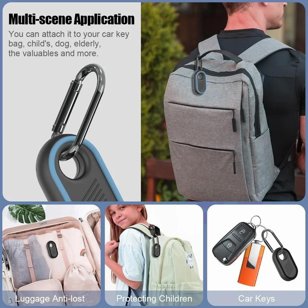 For SmartTag 2 Case Portable Protector Cover For Samsung Galaxy SmartTag2 Smart Tag 2 Soft Silicone Protective Shell Skin Cover