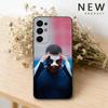 Custodia per telefono Football K-Kylian M-MbappeS per Samsung S26,25,24,21,22,23,30,20,Ultra,Plus,Fe,Lite Cover Morbida Nera