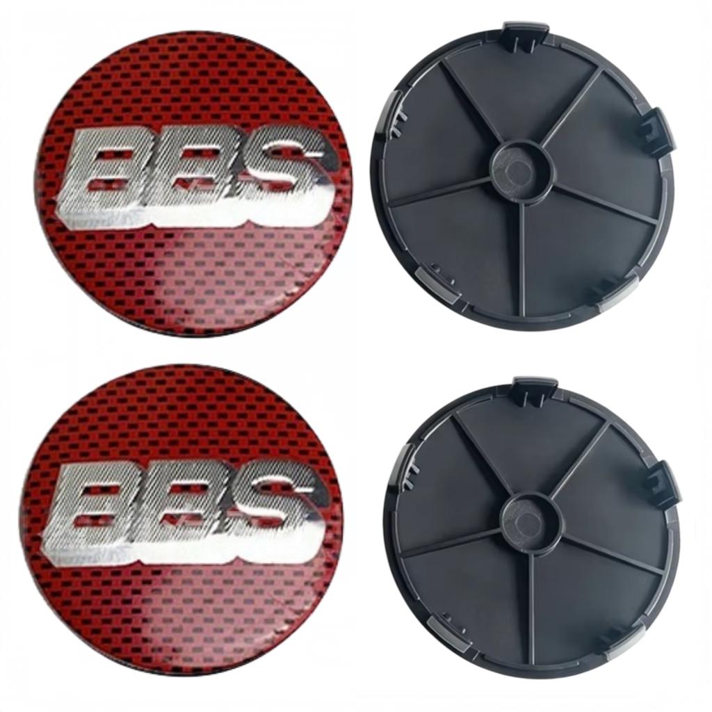 4 Stück 68mm BBS Logo Emblem Plakette Auto Radnabendeckel Abdeckung für F20 F22 F23 F85 F86 E90 E91 F32 F33 F34 F36 F10 F11 F18 F06 F12 F13 F01