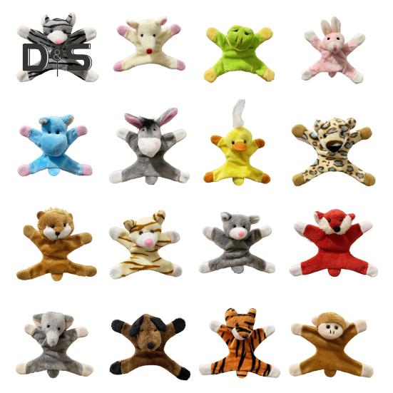 3 Piezas Imán de Nevera de Animales de Peluche Hogar Oficina Cocina Taquilla Nevera Animal de Peluche de Dibujos Animados Muñeco Decoración Magnética Adorno