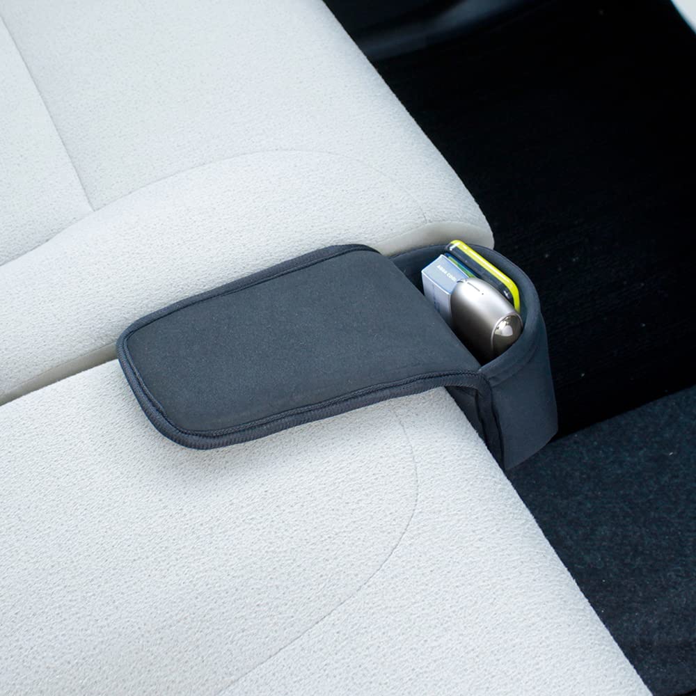 Tsuchiya Yac Car Bench Seat 21 X 11 X Pocket, Black, 11cm, ZE-57