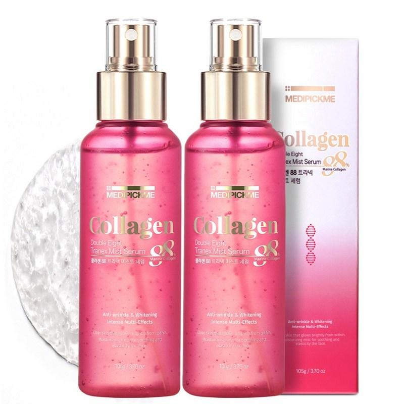 Collagen Mist Fine Spray Hydration Mist Collagen 88% Face Mist, 105g, 2 pcs