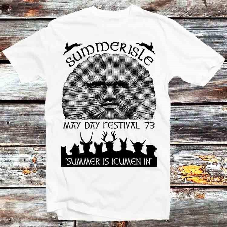 

Summerisle Festival May Day 70s The Wickerman T Shirt B887 S