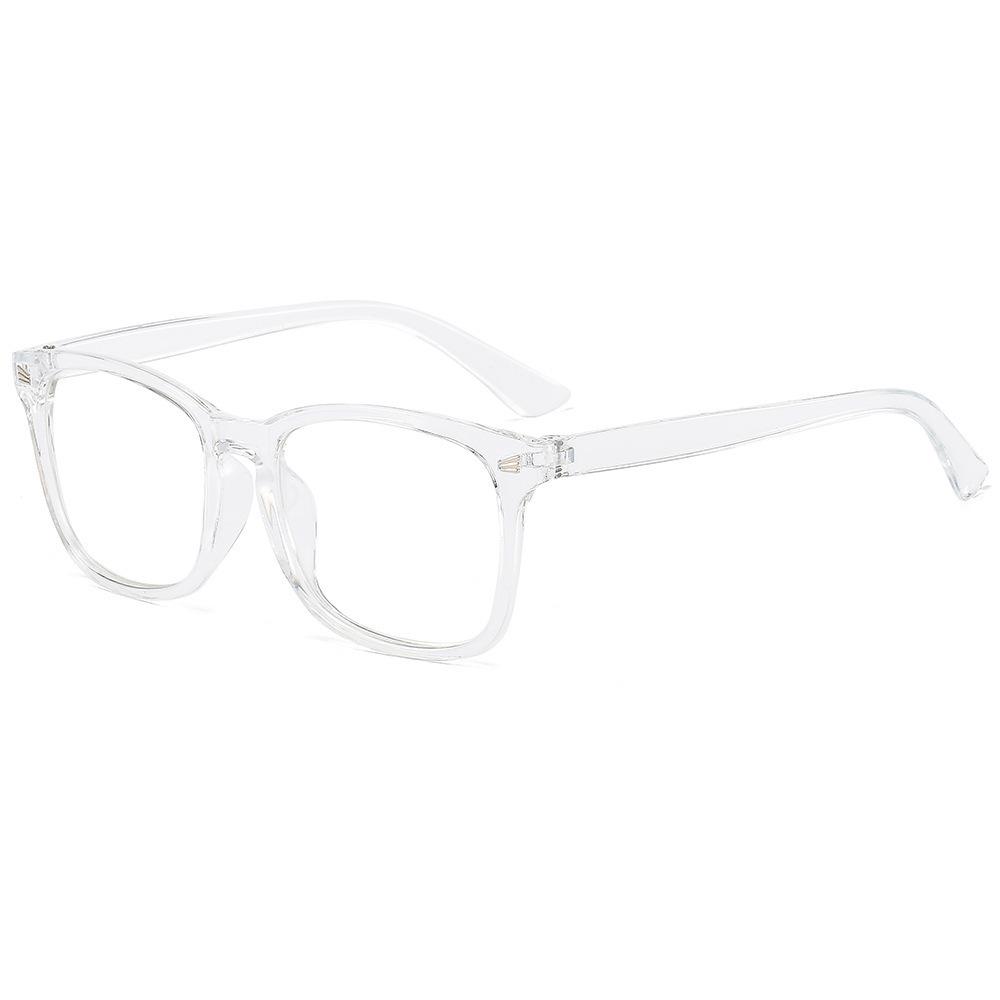 Blue Light Blocking Glasses Frame Square Nerd Eyeglasses Anti Blue Ray PC Screen Game Glasses Professional Vision Correction