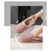 Thick Soled Woolen Slippers for Women, Outdoor Wear In Autumn and Winter, Suitable for Indoor Home Use, with Anti Slip and Plush Fabric for Men