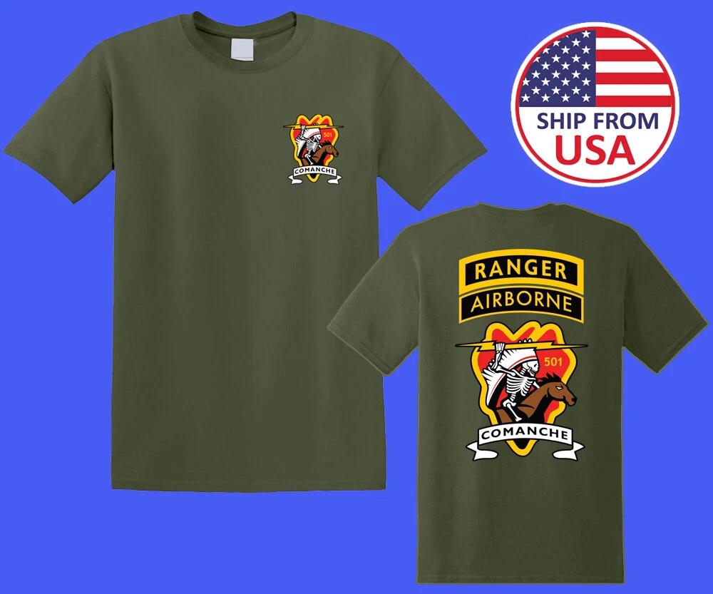 

Comanche 501st Airborne Ranger Arctic Paratrooper Army Green Size S-5XL S