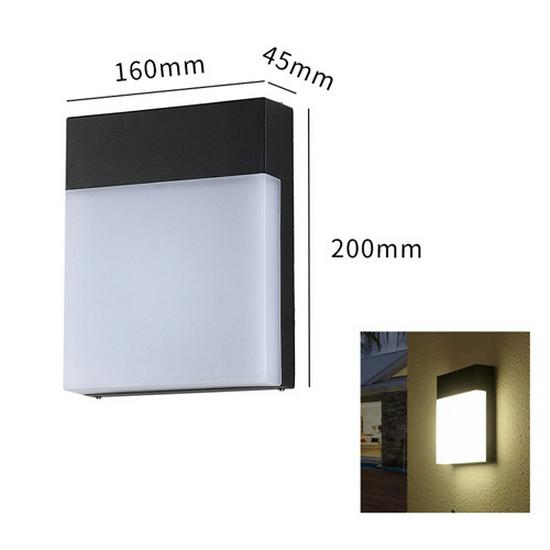 Waterproof Outdoor Wall Lamp for Villa Courtyard, Balcony, and Terrace