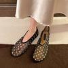 Fashion Versatile Woman Shoes Spring 2026 New Round Toe Flat Shoe Simple Breathable Women's Sandals Anti Slip Women Ballet Shoes