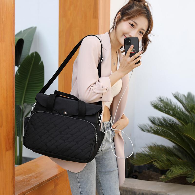 Versatile Tote Bag for Women – Multi-Use Shoulder & Backpack with Usb Charging Port & 13.3-Inch Laptop Compartment