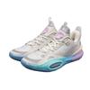 Li Ning All City 10 V1 Marshmallow Cushioning Non-Slip Low-Top Basketball Shoes Men Sneakers Pearl-White ABAS009-AN
