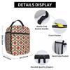 Navajo Azteken Ethnisch Isolierte Lunchtaschen Für Picknick Tribal Südwestlich Aufbewahrung Lebensmittelboxen Tragbare Thermische Kühler Lunchboxen