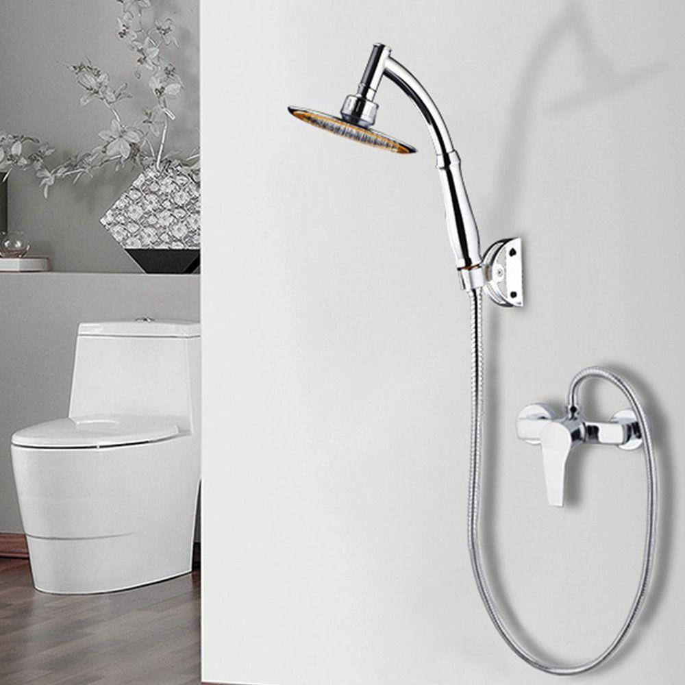 4/6 Inch Shower Head Round Shape Adjustable Shower Rainfall Sprayer Multi-function High Pressure Shower Spray Nozzle