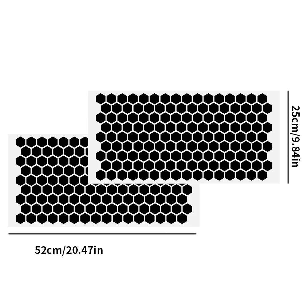 Car Pillar Protective Film Carbon Fiber Vinyl Warp Rear Window Self-Adhesive Anti-Scratch for SUV Truck Exterior Body Styling